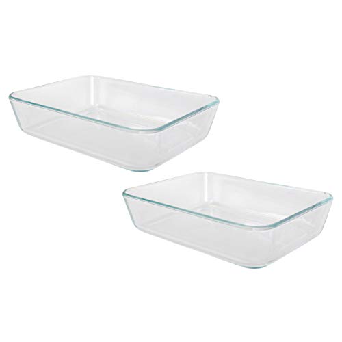 Pyrex Simply Store 7210 Rectangle Clear Glass Food Storage Contai...