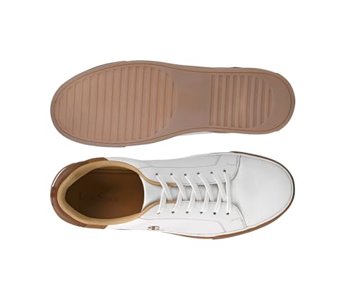 Image of LOUIS STITCH Men's Casual Lightweight Lace-Up Low-Top Sneakers for Men| Cushioned Comfort | Lightweight & Comfortable Casual Lace-Up Shoes | LSP-SNK-AVI-Lace-Ups