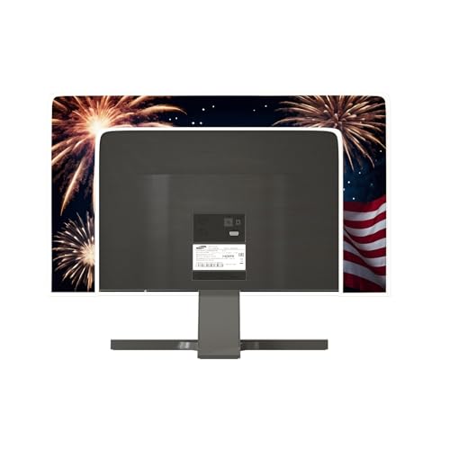 Image of The Old Glory Waterproof 80 Inch Anti-Static Dust Proof LCD /LED /HD The Stars and The Stripes Dust Proof Television Covers Independence Day TV Accessories for 40 to 42 Inch TV