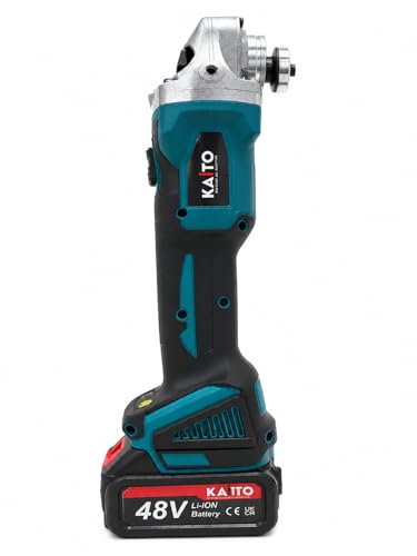 Image of KAITO Professional 4-in-1 Cordless Power Tool Combo Kit | 26mm Rotary Hammer, 125mm Angle Grinder, 5-Inch Circular Saw & 10mm Drill Driver | 4 Lithium-Ion Batteries, 2 Chargers & Carry Case