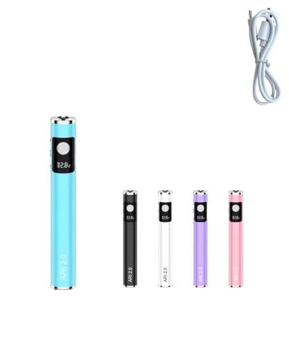 ���F�|���C�U�[ Yocan ARI2.0 510 Battery 650mAh �yType-c�P�[�u���t���z OLED�f�B�X�v���C���� �o�b�e���[ �y���^ 510�K�i 510�X���b�h �d�q�^�o�R �d�qVAPE VAPE CBD Vaporizer ���K�i 