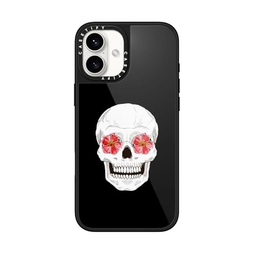 Coque iPhone 16 Plus CASETiFY Glaze noir antichute Magsafe housse protection rigide