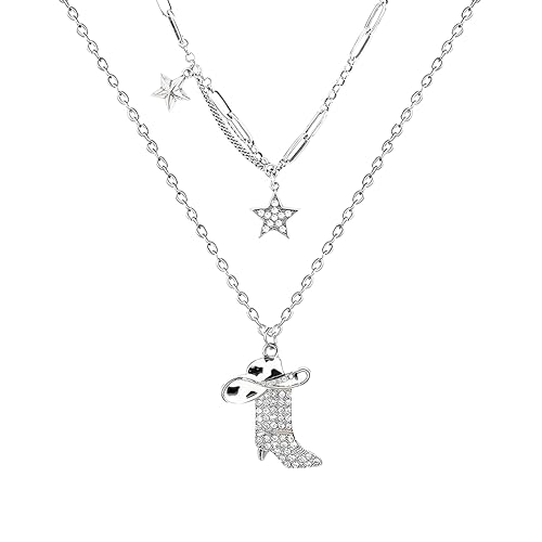 Collier cowgirl occidental : sublimez un décolleté terne grâce aux strass et étoiles