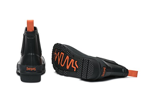 SWIMS Work Boots For Men, Waterproof Walking Casual Everyday Rain Weather Shoe, Stylish Outdoor Camping Ankle Charlie Boot4