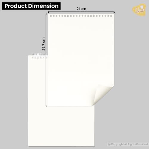 Image of Lakeer Watercolor Wire-O Sketchbook - A3 Size | Cold-Pressed Watercolor Paper with Cotton-25 Sheets (50 Pages), 250 GSM | Mixed Media, for Artist-(Acid Free)