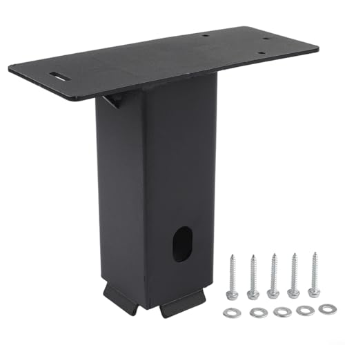 Organizador de portabicicletas de montaje en pared para receptor de enganche de carga para tubos de 2 pulgadas, construcción de acero resistente que soporta cargas pesadas en áreas de almacenamiento