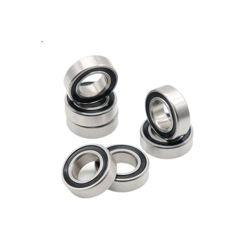 Roulements à billes ABEC-7 MR137RS haute précision 7x13x4mm à joints étanches noirs