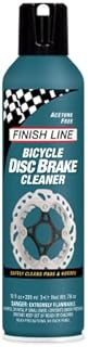 Finish Line Bicycle Disc Brake Cleaner Aerosol, 10 oz, Gray