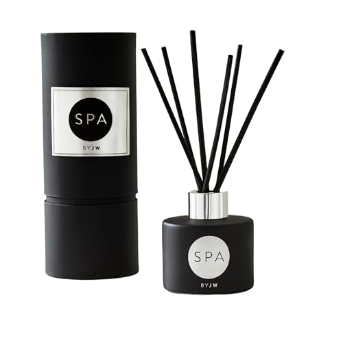 JW Marriott SPA by JW Reed Diffuser - Luxury Hotel Fragrance Collection - Grapefruit, Cucumber, Flower Petals, Musk - Pack of 6 Diffuser Sticks - Vase not Included - 7 inches