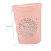 HOMSFOU 6pcs Portable Water Cups Disco Ball Pattern Multi-use for Party and Wedding