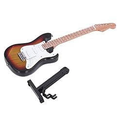 Guitare Miniature, Modèle de Guitare électrique en Tilleul de 18 Cm de Longueur pour Les Cadeaux de Décoration de la… - Les Beatles, Paul McCartney, John Lennon, RIngo Starr, George Harrison Guitare Miniature, Modèle de Guitare électrique en Tilleul de 18 Cm de Longueur pour Les Cadeaux de Décoration de la… – Image 2