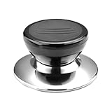 HEAT RESISTANT DESIGN: Built to withstand high cooking temperatures providing a safe and reliable grip for lifting pot and pan lids during cooking baking and food preparation while reducing the risk of burns in everyday kitchen use EASY INSTALLATION ...