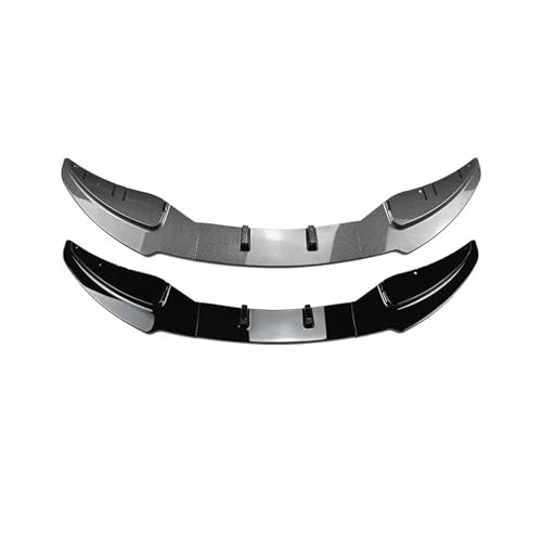Diffuseur pare-chocs avant BMW Série 1 E81 E82 E87 E88 2005-2011 lame spoiler carbone - 7