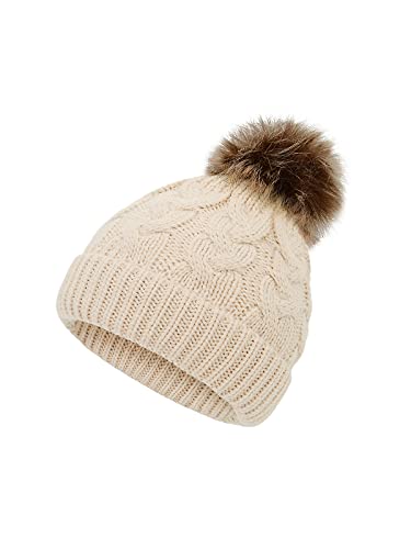 Century Star Newborn Baby Hats For Girls Boy Baby Beanies Winter Hat Knit Cute Pom Pom Hat Infant Toddler Beanie Caps 1Pc Beige One Size #TOP15