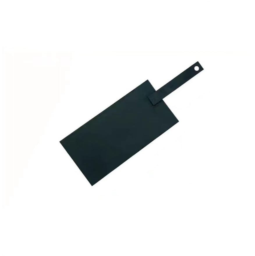 Ánodo de placa de metal recubierto de estaño Sn2O3 Electrodo electrolítico para aplicaciones electroquímicas, 100 x 100 mm, sin mango, soluciones duraderas y versátiles
