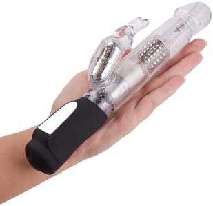 Ann Summers Ann Summers - Vibrador de conejo rampante, el giratorio con cuentas de masaje y vibrador de punta curvada, juguete sexual de 3 velocidades con cuentas de masaje, funciona con pilas