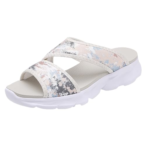 Chaussures de plage et sandales d'été tendance à bout ouvert pour le confort des femmes