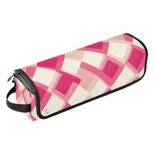 Organizador de Herramientas para Cabello 2 en 1 y Tapete Resistente al Calor con Cierre Impermeable Portátil para Planchas, Alisadores y Rizadores
