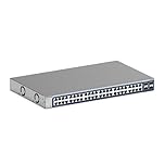 Netgear Switch Ethernet Inteligente, de 48 Puertos (GS748T), Conmutador Gigabit con 2 x 1G SFP y 2 x 1G Combos, Montaje en Escritorio o Bastidor