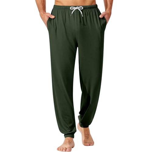 Plaid Pajama Pants Lounge Pj Pants Lightweight Bottoms With Drawstring Sleepwear Loose Fit Soft Pant With Pockets