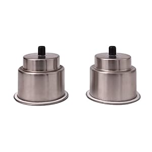 ICTRONIX 2 x Stainless Steel Cup Holder Bottle Holder For Yacht Boat Car