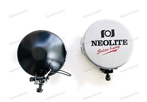 THE BEST STORE Universal Clear Glass Lens 12v 55w H3 Neolite Halogen Driving Lamp Bulb for Mahindra Thar, Gypsy, Tractor, Suvs, Mm550, 540, Car (Black) - Set of 2