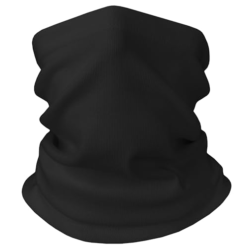 ehsbuy Neck Warmer Snoods for Men & Women Windproof Bandana Face Covering Ski Mask Lightweight Neck Gaiters Scarf Gifts for Motorcycle Running Cycling