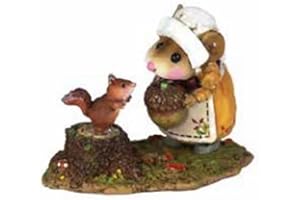 wee forest folk M-714 Abigail's Acorn - Mustard