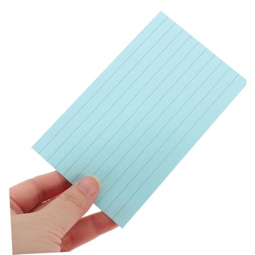 Bloc-notes à fiches Bristol Hemobllo de 300 feuilles pour petit carnet de notes quotidien de bureau - 3