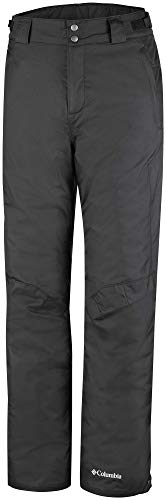 Columbia Pantalón de esquí para Hombre, Bugaboo Omni-Heat, Nylon, Negro (Black), Talla L