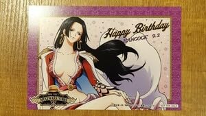 ONEPIECE ハンコック　ハッピーバースデーマグネットコレクション ワンピース】ハッピーバースデーアクリルアクセサリースタンド