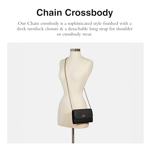 Image of Coach Women's Chain Crossbody in Signature Canvas