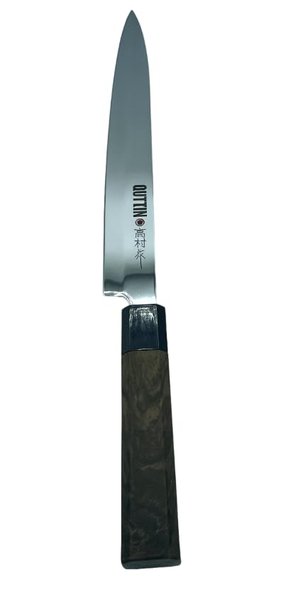 DEVELOMEDYKAL Cuchillo japonés de cocina Banno 12 cm. Cuchillo Banno, cuchillo japones, cuchillo de cocina profesional, Japanese knife, cuchillos japoneses profesionales, Medida de 12 cm.