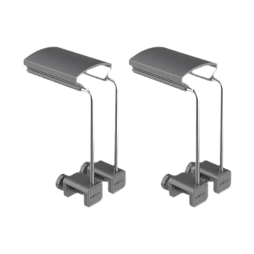 Image of CALANDIS 2X Aquarium Light Mounting Bracket Portable Aquarium Lamp Stand for Aquarium 10X5X2Cm | Lighting & Bulbs | Fish & Aquariums