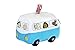 NICI 31908 - Hucha de peluche (17 x 12 x 10 cm), diseño de autobús, color azul
