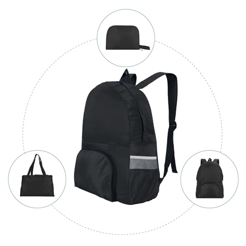 AiQInu Foldable Backpack, Ultra Light, Waterproof Hiking Backpack, Unisex Daypack, Outdoor for Sports Climbing, Camping - Image 2