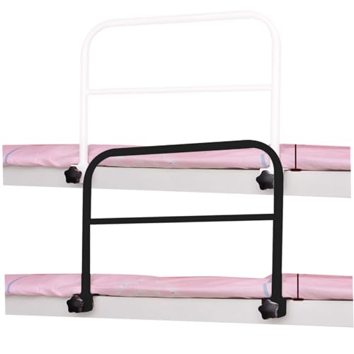 Rieles de guardia de cama resistente con barras de agarre de acero regulable 5