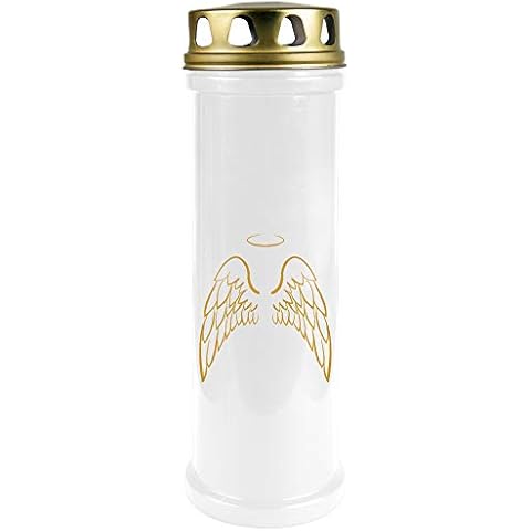 HScandle Lanterne funéraire blanche Cover