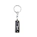 Steellwingsf Mini-Schlüsselanhänger, 4 Löcher, 8 Töne, Mundharmonika, Schlüsselanhänger für Kinder, Spielzeug, Geschenk, Handtasche, Tasche, Geldbörse, Anhänger, Schwarz , One size
