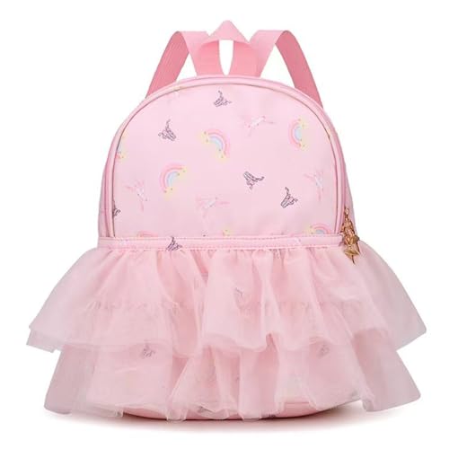 Sac ballerine pour cours de danse : le cadeau idéal avec jupe en maille pour petite fille