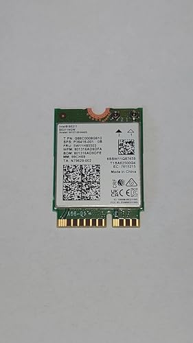 Carte Wi-Fi 7 Intel R2 BE211 Bluetooth Tri-Band M.2-2230 module réseau interne ordinateur portable