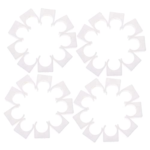 Tofficu 50piezas Unidades De Soporte De Anillo De Retención De Agua De Abrazaderas Tubo Clips