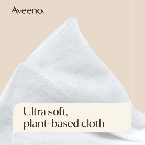 Aveeno Calm + Restore Unscented Makeup Remover Wipes, Fragrance-Free, 25 Ct - image 3