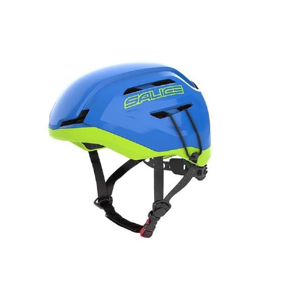 SALICE ICE CASCO DA SCI E ALPINISMO CON REGOLAZIONE TRAMITE ROTORE COMODO E LEGGERO - COLORE: AZZURRO - TAGLIA S/M 53-58cm