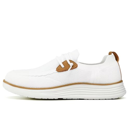 Mens Casual Loafers Shoes Slip On Fashion Walking Dress Sneakers Business Oxfords Work Lightweight Soft Sole3