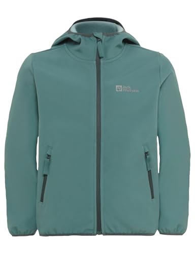 Jack Wolfskin Unisex Kinder Fourwinds Jacket Kids, Jade Green, 92