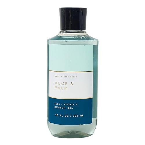 Bath & Body Works Signature Collection Shower Gel For Women 10 Fl Oz (Aloe & Palm)