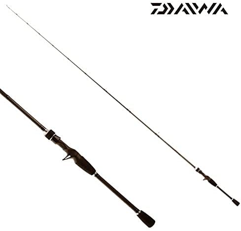 DAIWA One-Piece Ninja Bass 6'7" ft-201 cm 1-2-1.5 oz Fishing Rod Casting Sea Lures