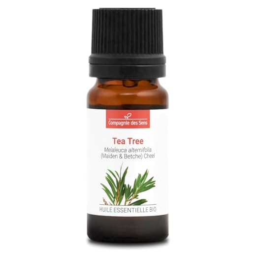 TEA TREE - 10mL - Huile Essentielle Certifiée BIO par Ecocert - Qualité Premium - 100% Pure, Naturelle, Intégrale. - La Compagnie des Sens