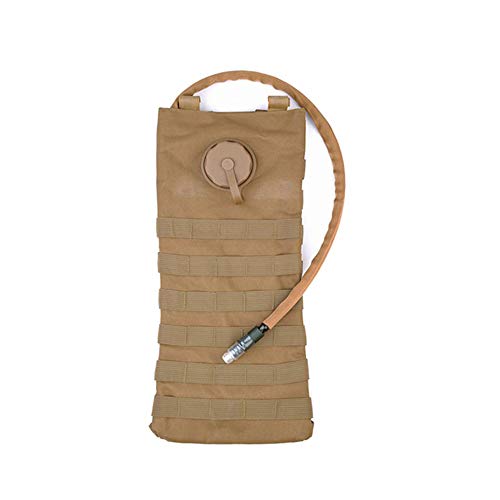 Tactical 2.5L/3L Hydration AEghA X|[c ToCoQ[ GA\tg MA  EH[^[{g obO ^NeBJ nCh[VpbN oR ނ - Tan